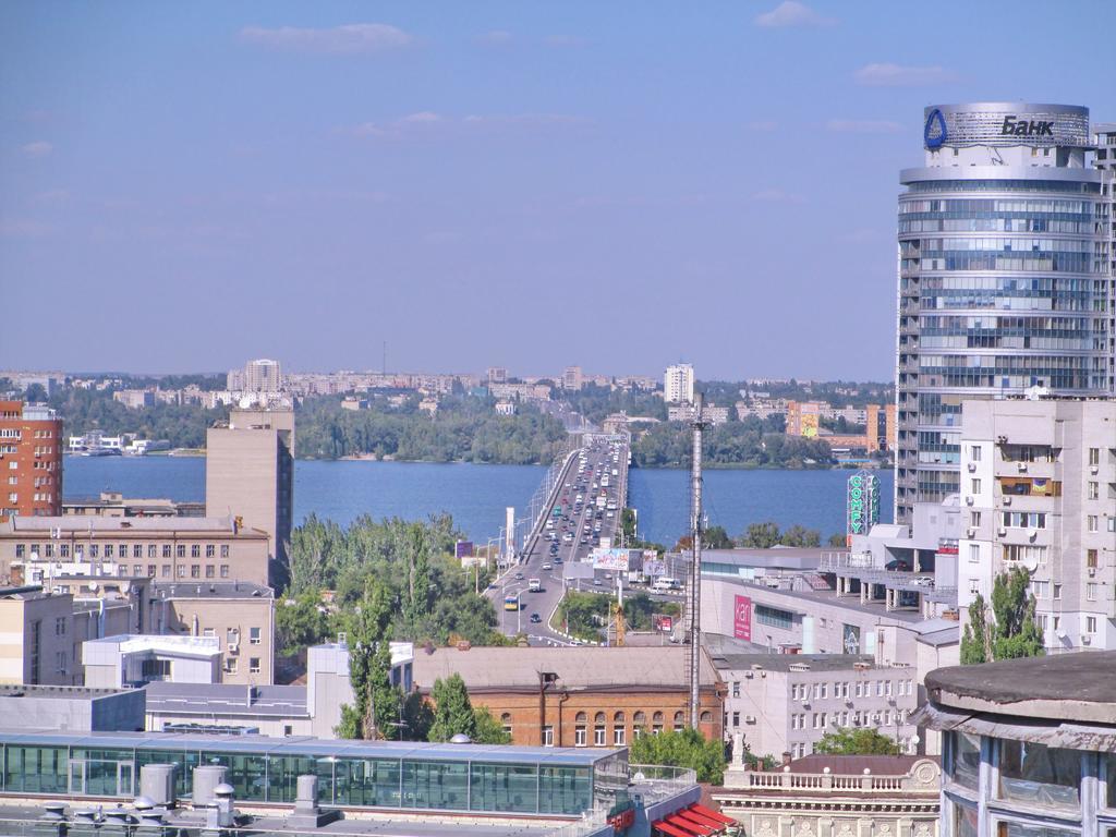 Реальная Видовая Квартира Центр Район Пассажа, Менора, Мост Сити, Мечникова, Цум, 16 Горбольница, Пр Яворницкого Лифт Dnipro Bagian luar foto